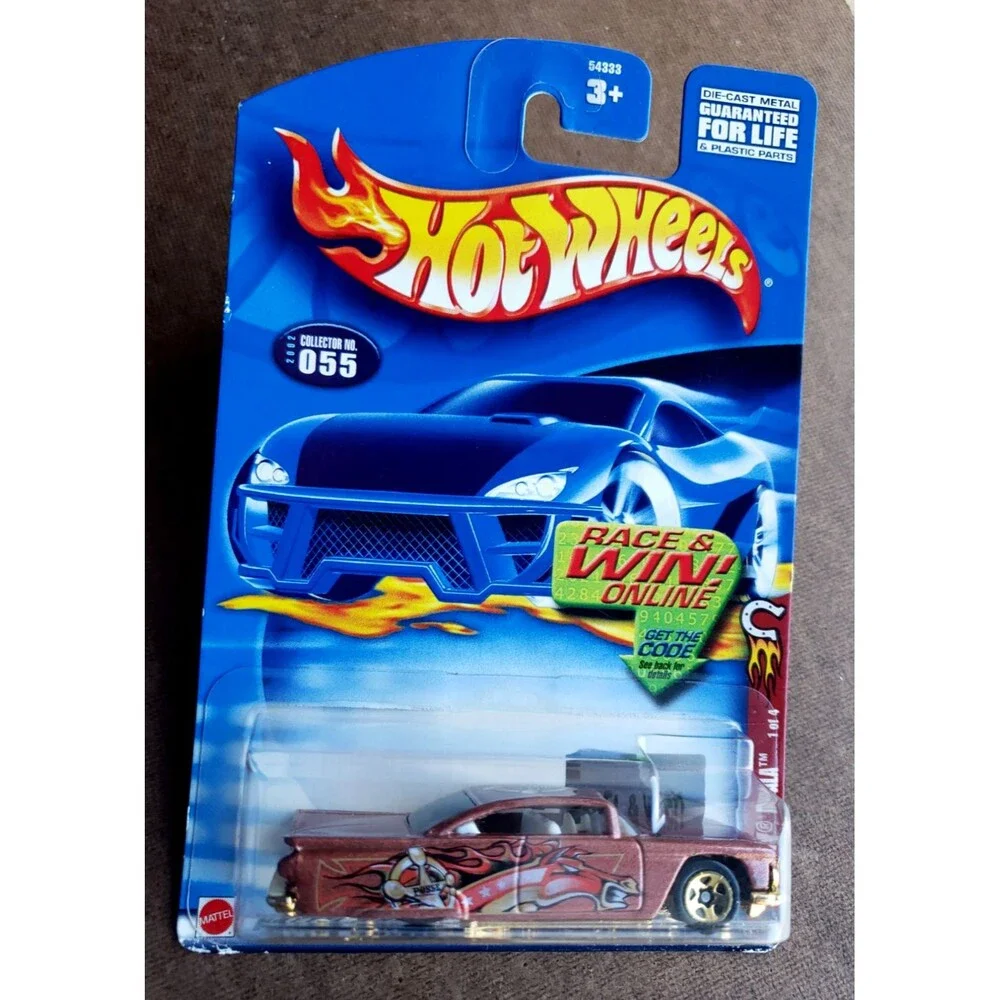 2002 Hot Wheels '59 CHEVY IMPALA Brown #055 Wild Frontier Series 1:64 GOLD 5-SP